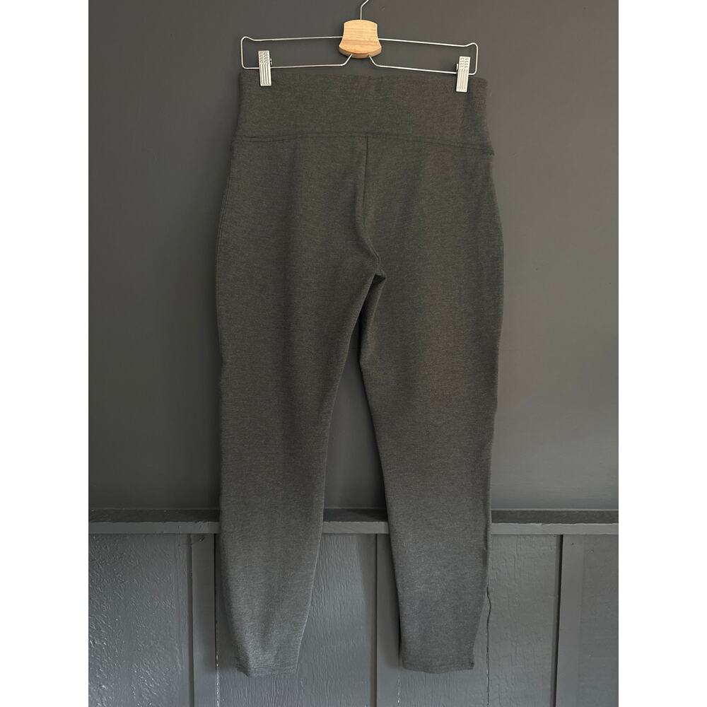 SPANX Ankle Ponte Leggings Gray Heather Charcoal Size Large - Picture 5 of 8